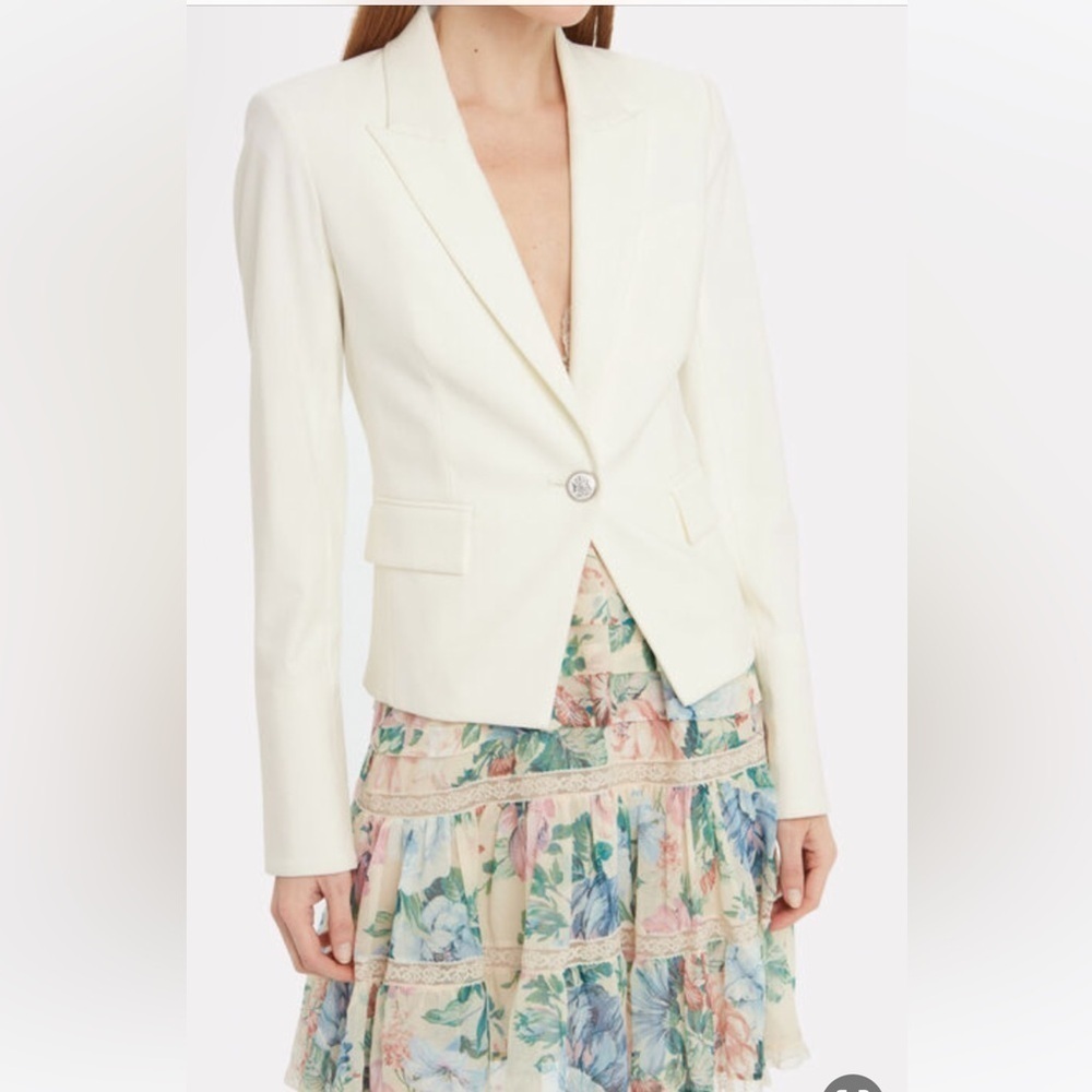 Veronica Beard Danielle Single Button Dickey Blaz… - image 2